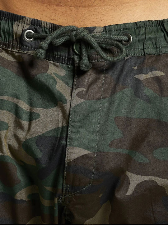 Trousers Cargo Elastic in Slim Fit Woodland