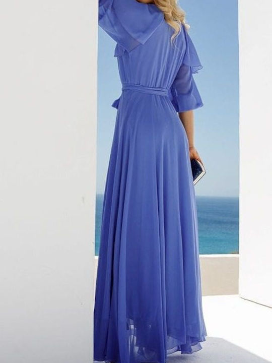 Lynne Maxi Dress for Wedding / Baptism purple