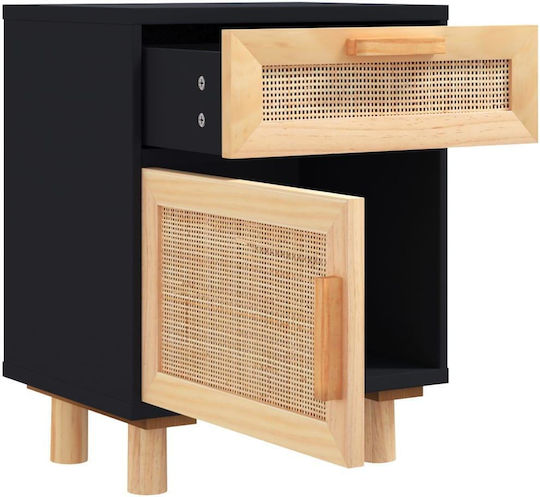 Wooden Bedside Tables 2pcs 40x30x50cm