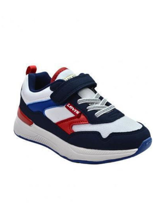 Oats Kids Sneakers with Scratch Blue