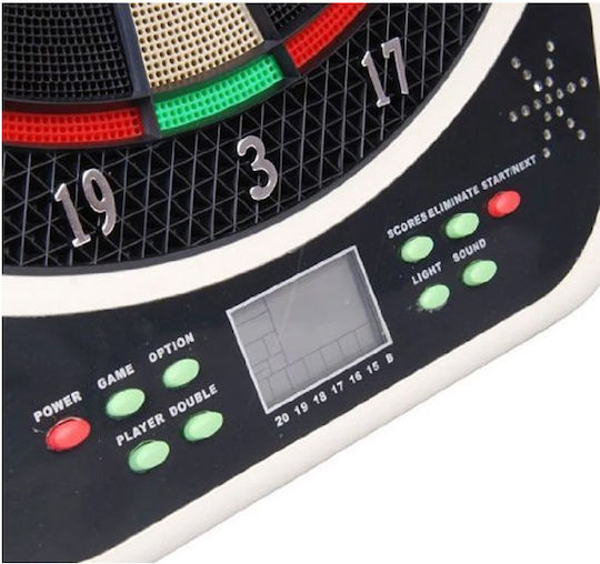 Outsunny Set mit elektronischem Ziel & 6 Darts