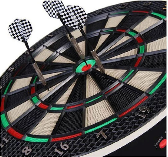 Outsunny Set mit elektronischem Ziel & 6 Darts