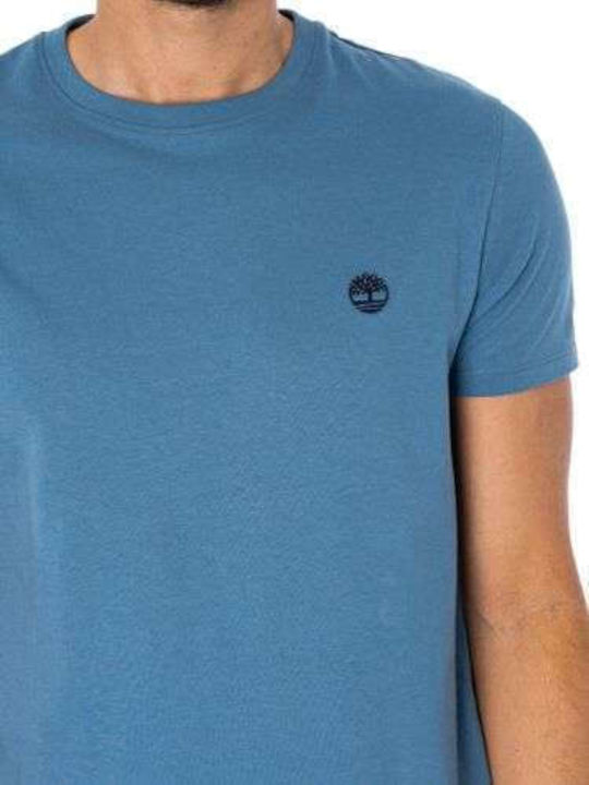 Dunstan River Men's T-Shirt Monochrome Blue A2BPR-DJ5