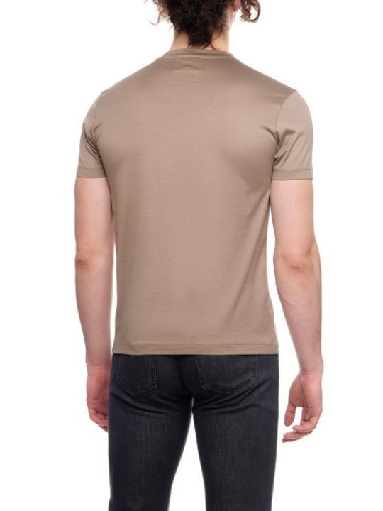 Emporio Armani Men's Short Sleeve T-shirt Beige