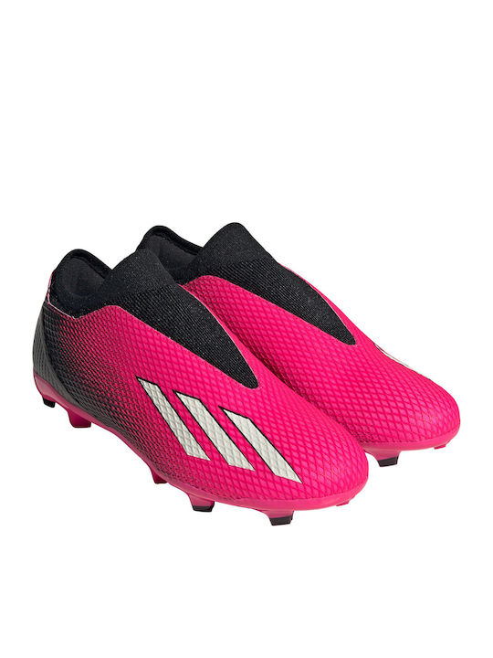 adidas X Speedportal 3 Pantofi de Fotbal cu crampoane Team Shock Pink 2 / Zero Metalic / Core Black