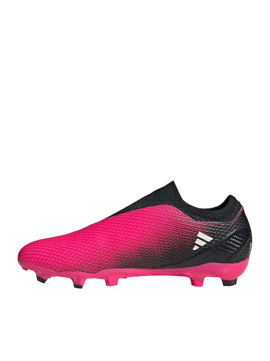 adidas X Speedportal 3 Football Shoes with Cleats Team Shock Pink 2 / Zero Metalic / Core Black