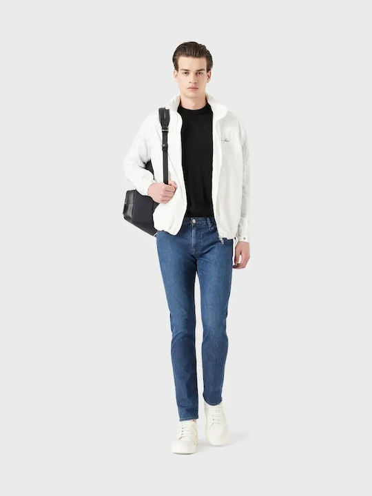 Men's Jeans Pants with Slim Fit Blue