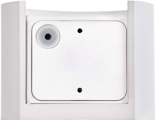 GloboStar Axis-R Wandmontierte Außen-Deckenleuchte LED IP65 10W mit Natürliches Weiß Licht Doppelstrahl 10x10x10εκ.