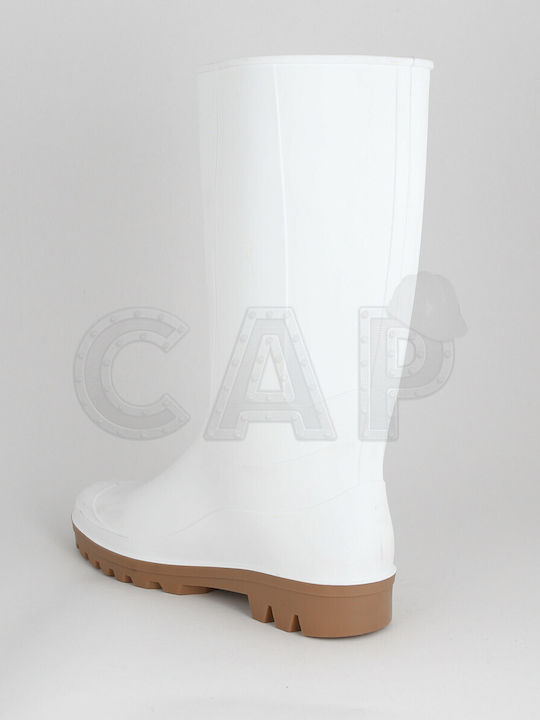 Stenso BS Food Non-Slip Work Wellies Knee White