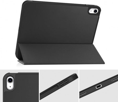 Tech-Protect SC PEN Флип капак Черен (iPad 2022 10.9'' - iPad 2022 10.9 инча) THP1497
