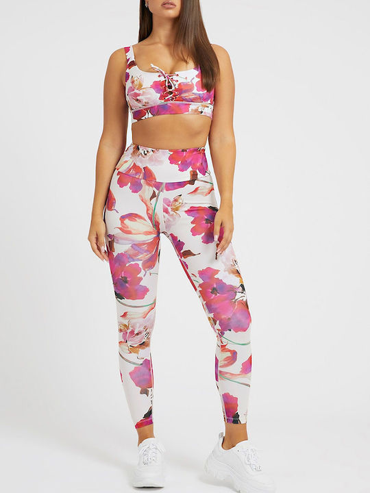 Frauen Sport-BHs Sport-BH Rosa mit Polsterung