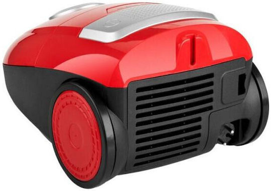 ETA Rubio Ηλεκτρική Σκούπα 850W με Κάδο 2lt Κόκκινη