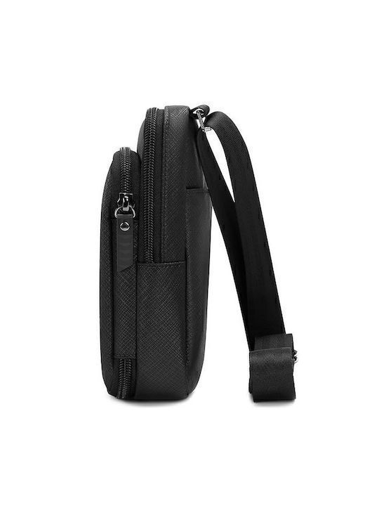 Herrentasche Schulter / Crossbody Schwarz