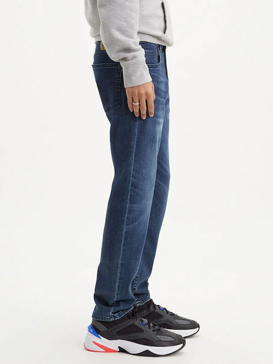 502 Men's Jeans Pants Elastic with Regular Tapered Fit Blue