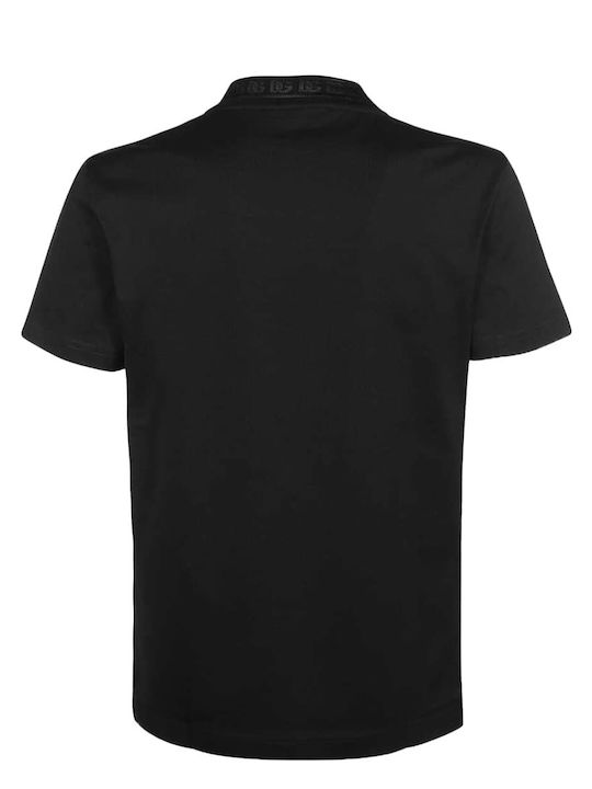 Dolce & Gabbana Ανδρικό T-shirt Μαύρο με Λογότυπο
