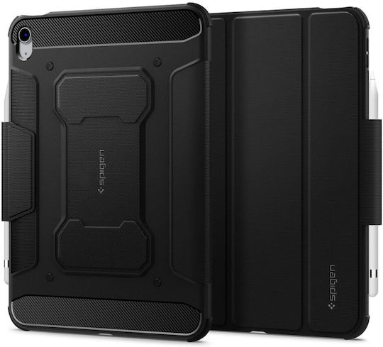 Spigen Rugged Armor Pro Flip Cover Ανθεκτική Μαύρη (iPad 2022 10.9'')