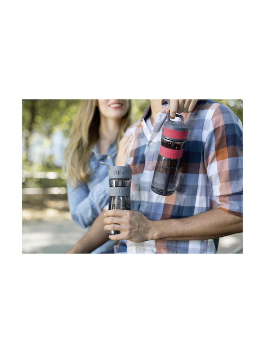 Boddels EEN Plastic Water Bottle 600ml Gray
