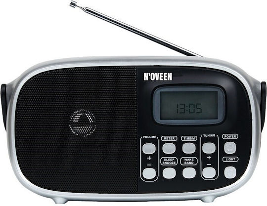 N'Oveen PR850 Portable Radio Electric / Battery Black