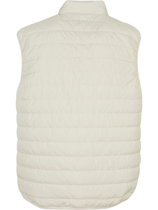 Urban Classics Men's Sleeveless Puffer Jacket Whitesand