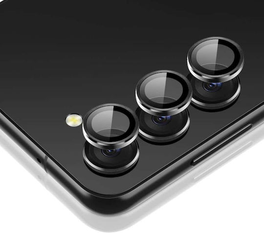 ESR Lens Protector Kameraschutz Gehärtetes Glas Black für das Galaxy S23 / S23+