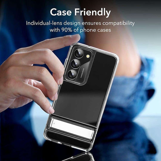 ESR Lens Protector Kameraschutz Gehärtetes Glas Black für das Galaxy S23 / S23+