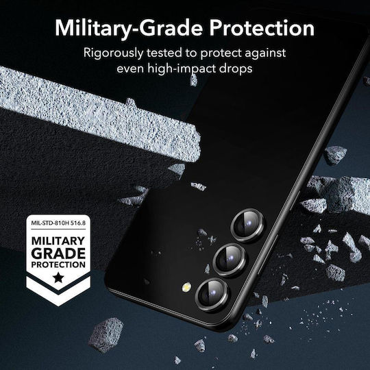 ESR Lens Protector Kameraschutz Gehärtetes Glas Black für das Galaxy S23 / S23+