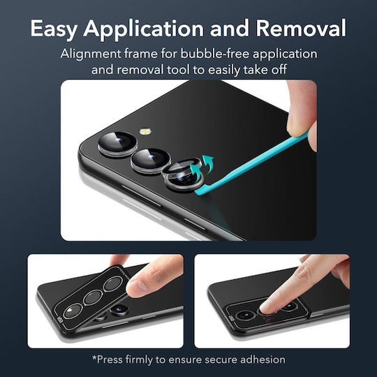 ESR Camera Protection Tempered Glass Clear for the Galaxy S23 / S23+