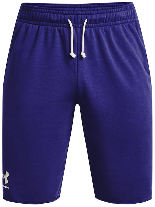 Rival Terry Men's Athletic Shorts Blue