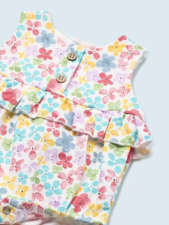 Mayoral Set Babystrampler Ärmellos mit Zubehör Mehrfarbig 2Stück