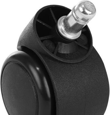Malatec Caster for Office Chair Plastic 5 Pieces Black