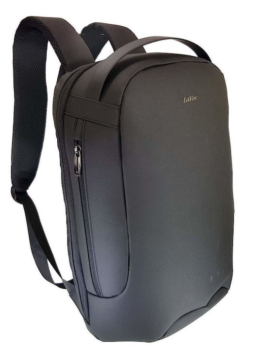 Lavor Τσάντα Πλάτης για Laptop 15.6" με Θύρα USB σε Μαύρο χρώμα 1-706