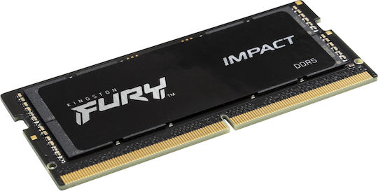 Kingston Fury Impact DDR5 32GB RAM με 2x16GB Modules και Ταχύτητα 5600 για Laptop