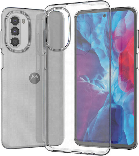 Hurtel Ultra Clear 0.5mm Задна корица Силикон 0.5мм Прозрачен (Moto G52)