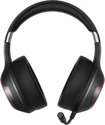 Edifier G33BT RGB Ασύρματο Gaming Headset (Bluetooth) Γκρι