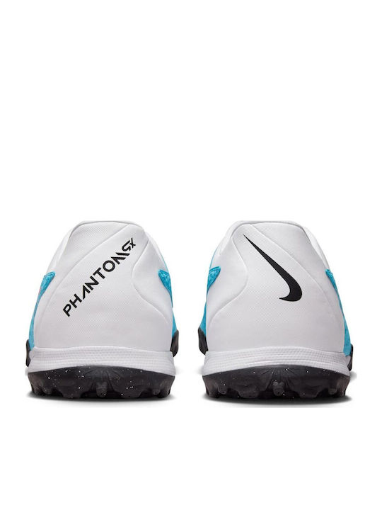 Nike Phantom GX Academy Football Shoes with Molded Cleats Baltic Blue / White / Laser Blue / Pink Blast
