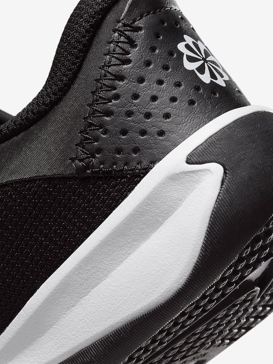 Omni Multi Court Αθλητικά Παιδικά Παπούτσια Running με Σκρατς Black / White
