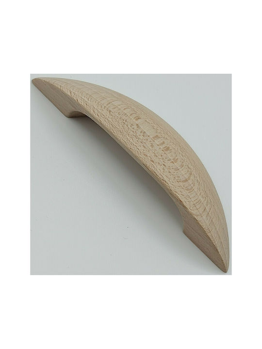 Wooden Furniture Flush Handle Άβαφο 64mm 5336-064-AVA1