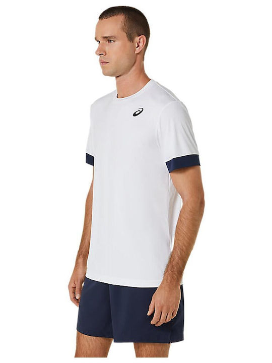ASICS Court 2041A255-102 Men's White Tennis Blouse