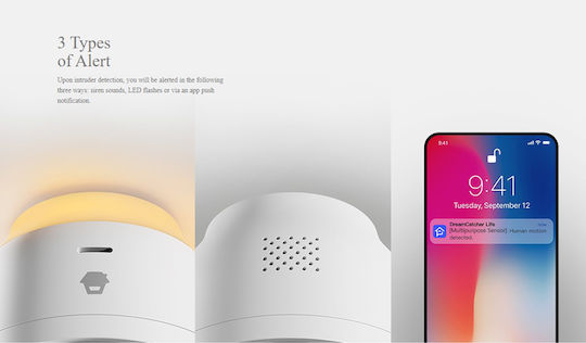 Chuango Kabelloser Wi-Fi Bewegungsmelder