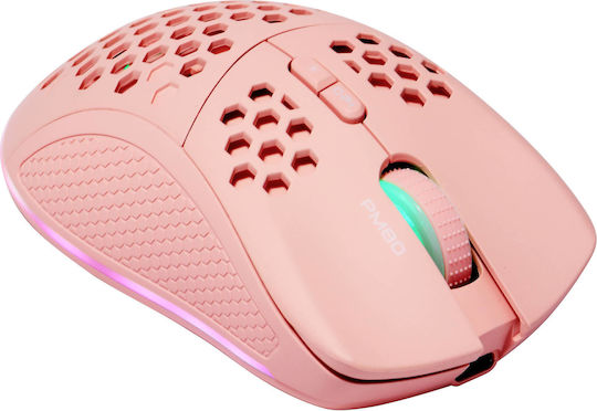 Deltaco PM80 RGB Gaming Mouse 4800 DPI Roz