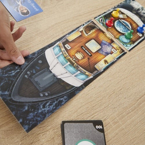 Board Game Clue Sabotage on the High Seas for 1-6 Players 10+ Years Old Hasbro