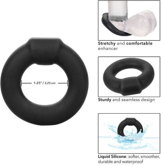 Calexotics Alpha Optimum Ring Black
