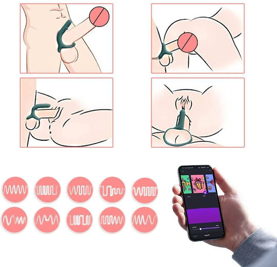 Magic Motion Rise Smart Wearable Cockring Green
