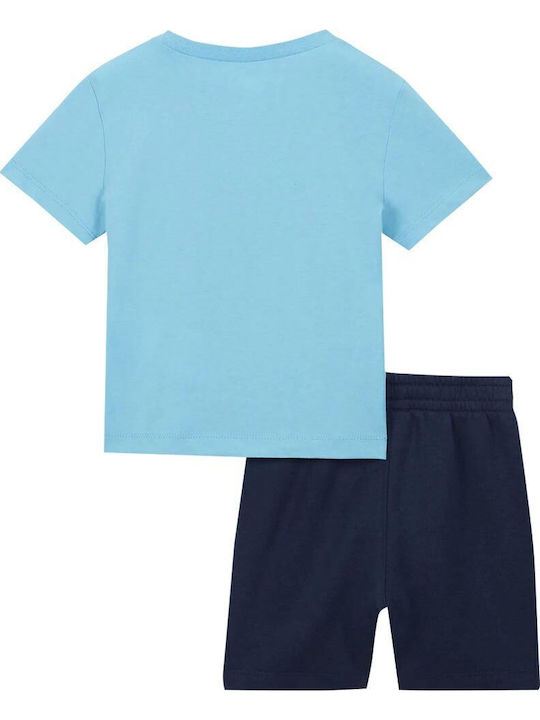 Nike Kids Set with Light Blue Shorts 2 Pieces