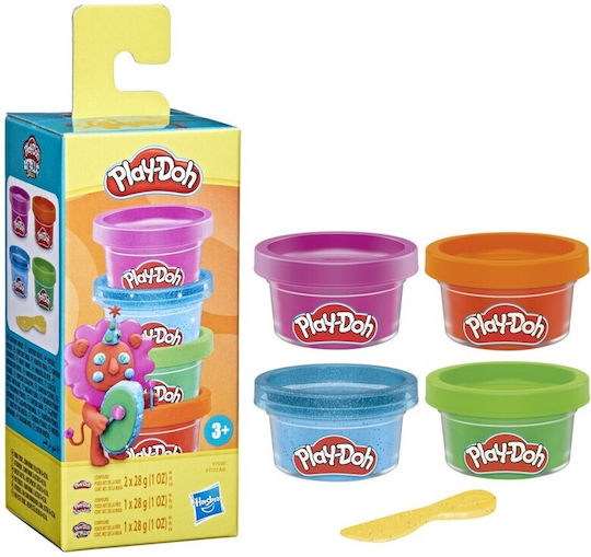 Hasbro Play-Doh Plasticine Irresistible Mini Theme 1 For 3+ Years 4pcs