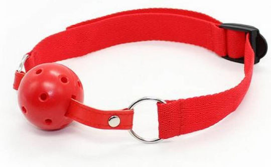 Toyz4lovers Easy Breathable Ball Gag Φίμωτρο Red