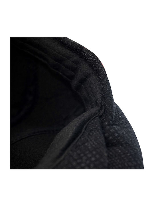 Brims and Trims Men's Flat Cap Black
