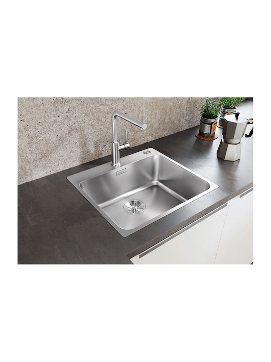 Blanco Solis 500-IF/A Ένθετος Νεροχύτης Inox Brushed Μ54xΠ50cm Ασημί