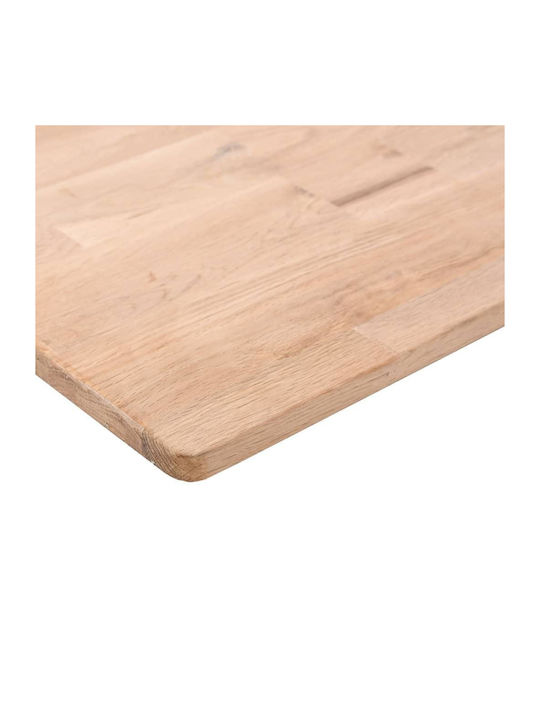 vidaXL Rectangular Bathroom Vanity Unit made of Solid Wood 60x40x1.5cm 342926 1pcs