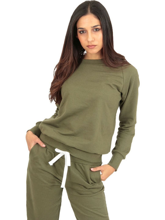 Sweatpants Set Khaki